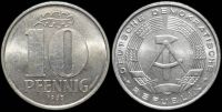 10 пфеннигов ГДР 1963 А
