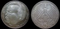5 марок ФРГ 1975 J 50-летие со дня смерти Фридриха Эберта
