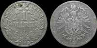 1 марка Германия 1875 G