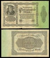 Германия 50000 марок 1922 год (№52932391 A)