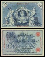 Германия 100 марок 1908 год (№8435404 C)