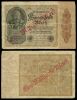 Германия 1000 марок 1922 год (№094726) - надпечатка "1 млрд марок"