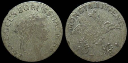 3 гроша Пруссия 1781 (Фридрих II)