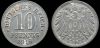 10 пфеннигов Германия 1918 A