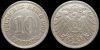 10 пфеннигов Германия 1910 A