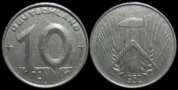 10 пфеннигов ГДР 1952 A