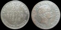 2 1/2 зильбельгроша Пруссия 1842 А
