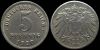 5 пфеннигов Германия 1920 J