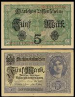 Германия 5 марок 1917 год (№Z 15170588)
