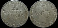 2 1/2 зильбергроша Пруссия 1843 А