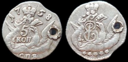 5 копеек 1758 спб